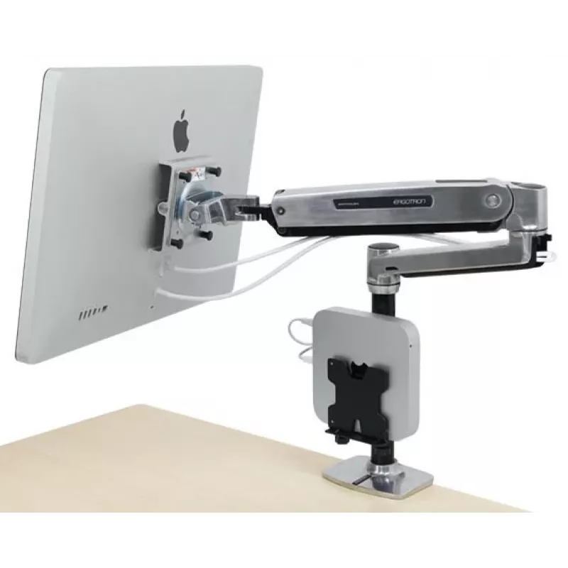 ERGOTRON LX HD stovo ranka sėdėjimui ir stovėjimui (poliruotas aliuminis)