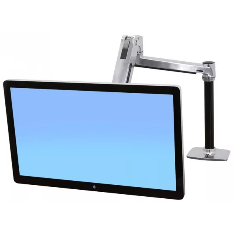 ERGOTRON LX HD stovo ranka sėdėjimui ir stovėjimui (poliruotas aliuminis)