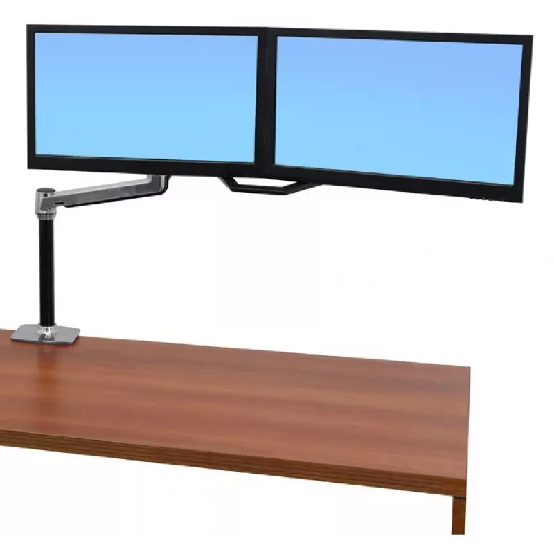 ERGOTRON LX HD stovo ranka sėdėjimui ir stovėjimui (poliruotas aliuminis)
