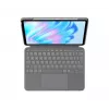 LOGITECH Combo Touch klaviatūrinis dėklas, skirtas iPad Air 11 colių 5 kartos, Oxford Grey, Qwertz Deutsch