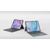 LOGITECH Combo Touch klaviatūrinis dėklas, skirtas iPad Air 11 colių 5 kartos, Oxford Grey, Qwertz Deutsch