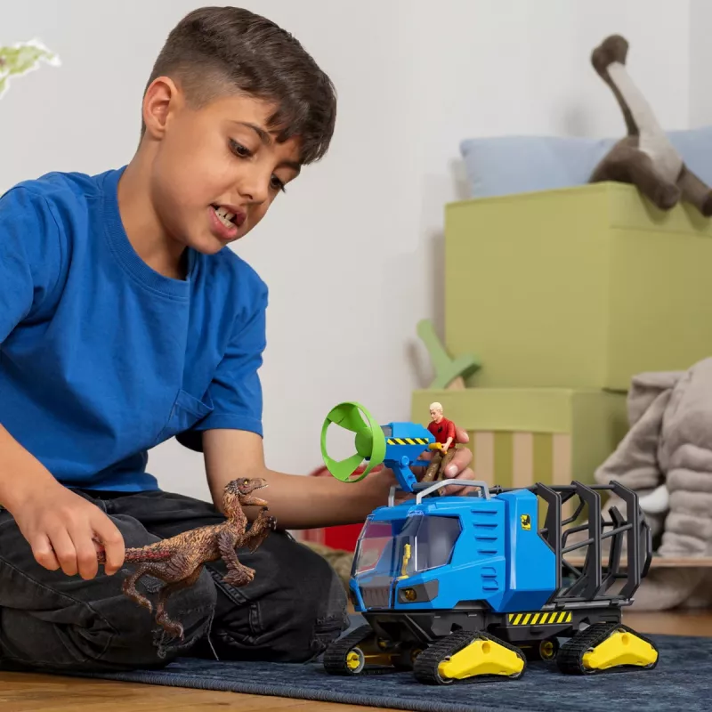 Schleich Dinosaurs Track Vehicle 42604 daugiaspalvis