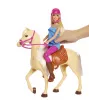 Barbie lėlė su arkliu, mados lėlė, moteriška, 3 m, mergaitėms, 250 mm, 480 g