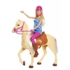 Barbie lėlė su arkliu, mados lėlė, moteriška, 3 m, mergaitėms, 250 mm, 480 g