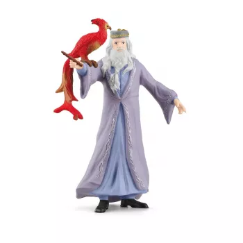 schleich Albus Dumbledore & Fawkes, 6 m., Harry Potter™, įvairiaspalvis, plastikas