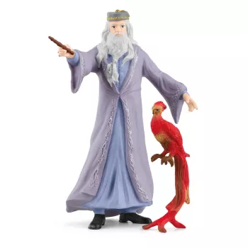 schleich Albus Dumbledore & Fawkes, 6 m., Harry Potter™, įvairiaspalvis, plastikas