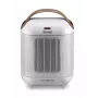 De’Longhi Capsule HFX30C18.IW ventiliatorinis elektrinis šildytuvas, ruda, balta, 1800 W