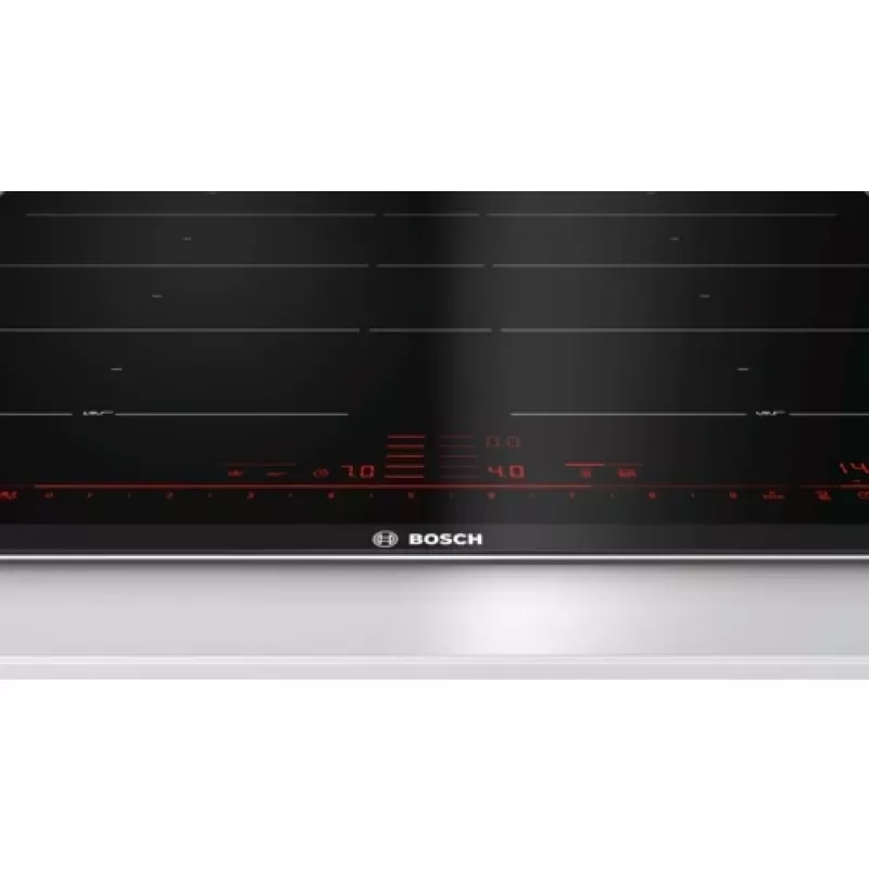 Bosch Serie 8 PXY675DC1E juoda įmontuojama zoninė indukcinė kaitlentė 4 zonos