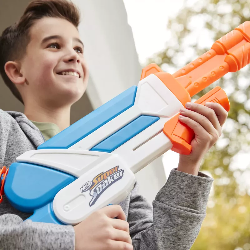 Vandens pistoletas Nerf Super Soaker F38845L1 su vandens balionais, 1094 ml