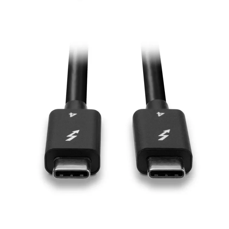 Lindy 1 m Thunderbolt 4 laidas, 40 Gbps, pasyvus, vyriškas, vyriškas