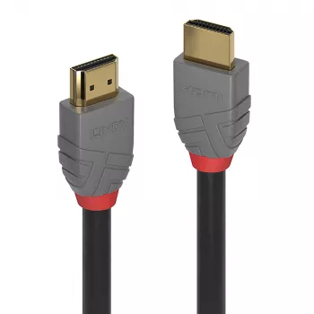 Lindy 5 m aukštos spartos HDMI laidas, Anthra Line