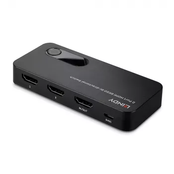 Lindy 2 prievadų HDMI 8K60 dvipusis jungiklis
