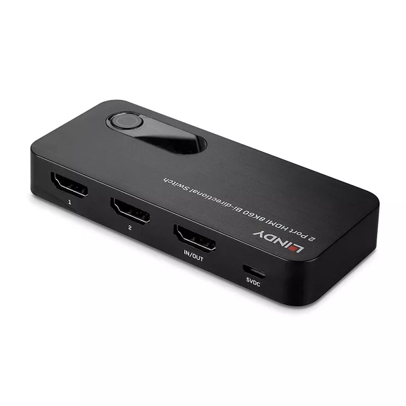 Lindy 2 prievadų HDMI 8K60 dvipusis jungiklis