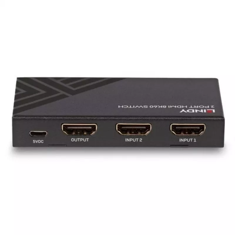 HDMI jungiklis Lindy 2 prievadai HDMI 8K60