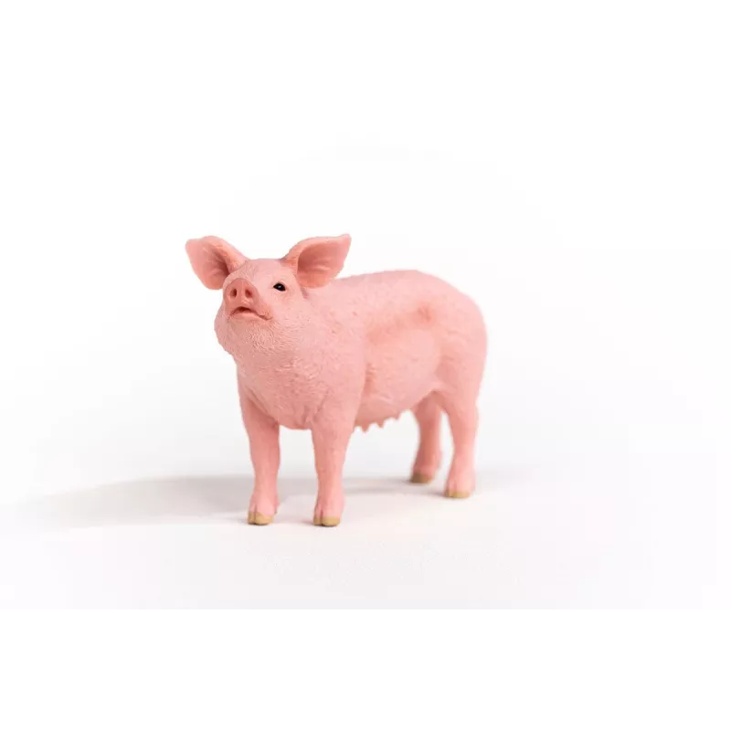 Schleich ūkio kiaulės figūrėlė 13933, rožinė, rekomenduojamas amžius 3+