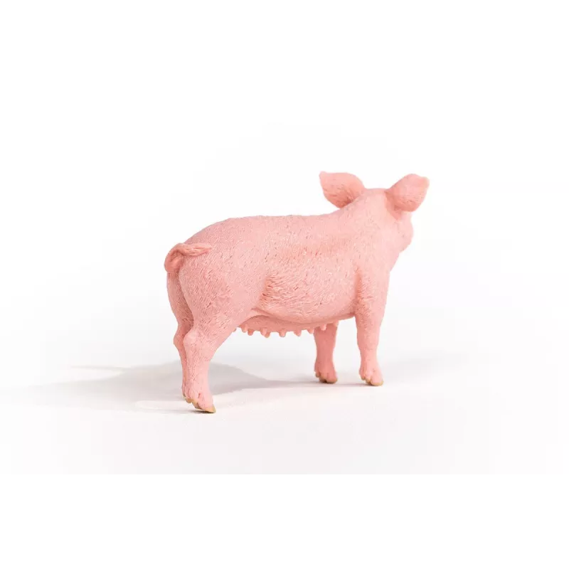 Schleich ūkio kiaulės figūrėlė 13933, rožinė, rekomenduojamas amžius 3+