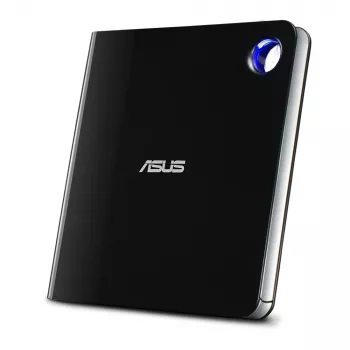 ASUS SBW-06D5H-U išorinis Blu-Ray perrašomas optimis diskų įrenginys, juodas, sidabrinis