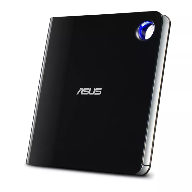 ASUS SBW-06D5H-U išorinis Blu-Ray perrašomas optimis diskų įrenginys, juodas, sidabrinis