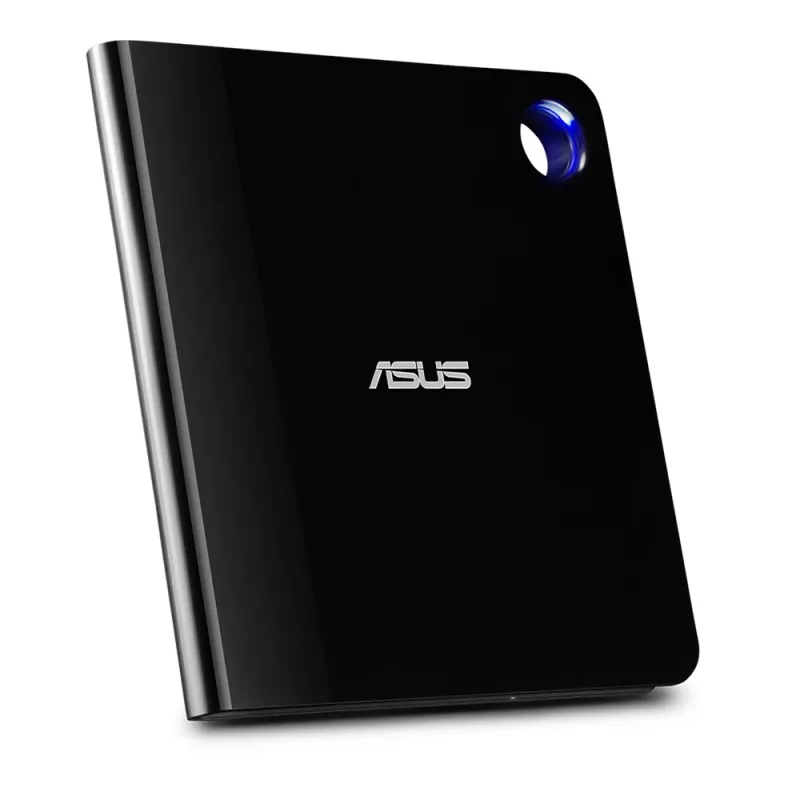 ASUS SBW-06D5H-U išorinis Blu-Ray perrašomas optimis diskų įrenginys, juodas, sidabrinis