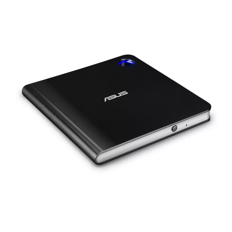 ASUS SBW-06D5H-U išorinis Blu-Ray perrašomas optimis diskų įrenginys, juodas, sidabrinis