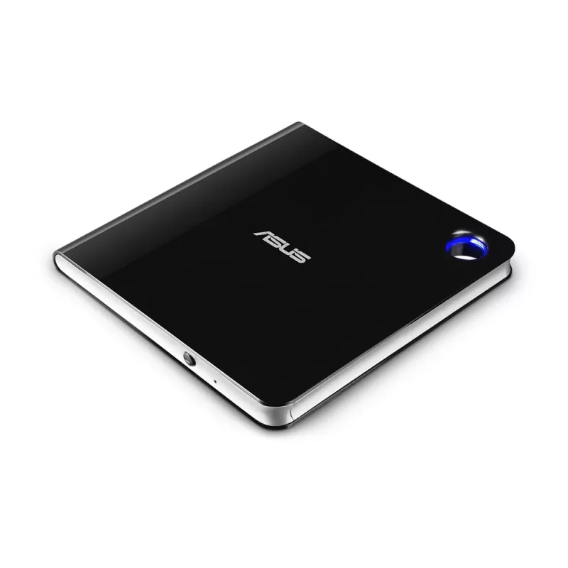ASUS SBW-06D5H-U išorinis Blu-Ray perrašomas optimis diskų įrenginys, juodas, sidabrinis