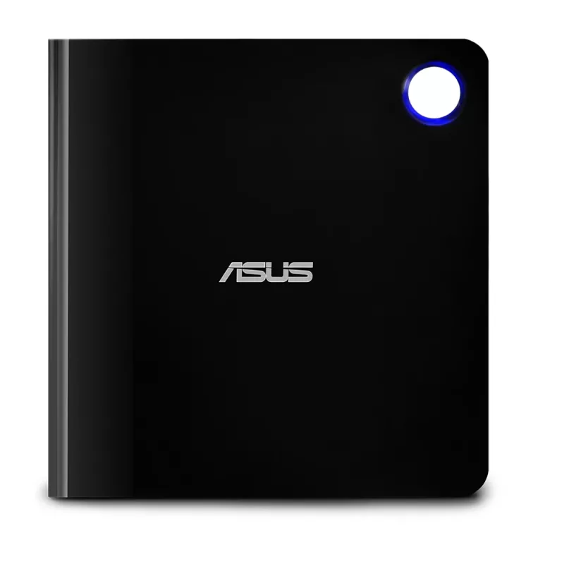 ASUS SBW-06D5H-U išorinis Blu-Ray perrašomas optimis diskų įrenginys, juodas, sidabrinis