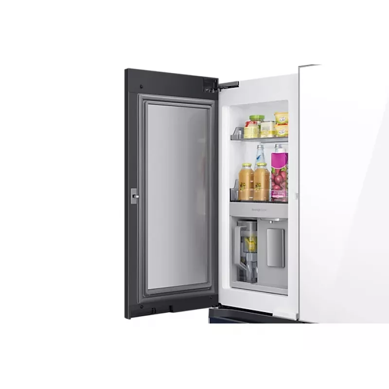 Šaldytuvas Samsung RF65A96768A šalia šalia laisvai pastatomas 647 L baltas