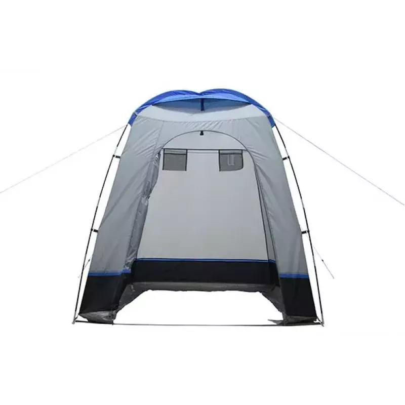 Palapinė High Peak Lido Waterproof 100 cm mėlyna pilka 2 kišenės stiklo pluoštas