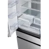 Šaldytuvas Hisense RF540N4SBI2 BK770, French door, pilkas, jutiklinis, LED, vidinis apšvietimas
