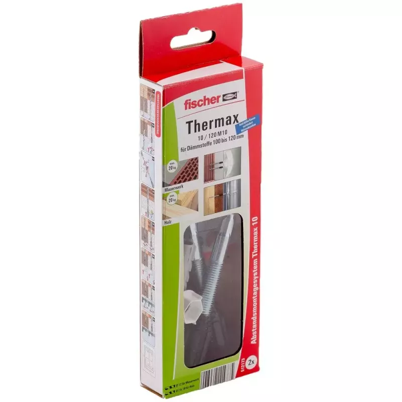 Fischer TherMax 10 izoliacinis varžtų rinkinys 512173