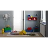 Sieninė lentyna Room Copenhagen LEGO Brick Shelf 8+4 Raudona, 2 lentynos