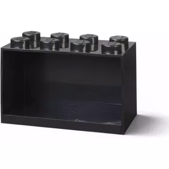 Lentyna Room Copenhagen LEGO Brick 8 Shelf juoda, modulinė demonstravimo lentyna