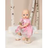 Suknelė lėlei Baby Annabell rožinė 43 cm