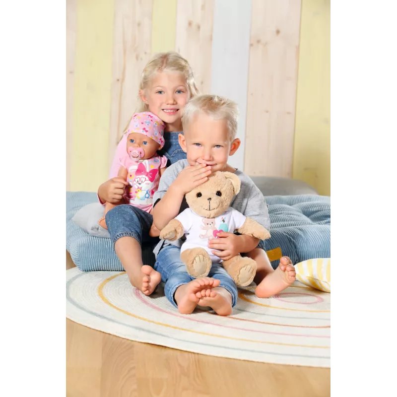 Meškiukas BABY born Bear baltas 0–12 metų