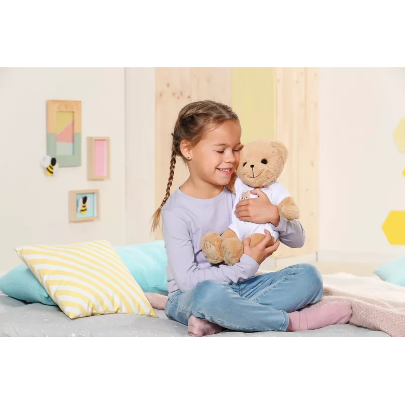 Meškiukas BABY born Bear baltas 0–12 metų