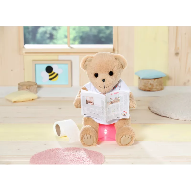Meškiukas BABY born Bear baltas 0–12 metų