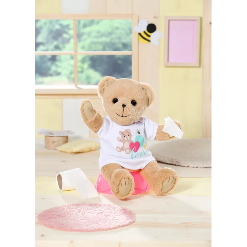 Meškiukas BABY born Bear baltas 0–12 metų