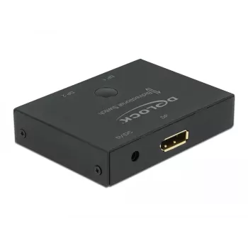 DELOCK DisplayPort 2 į 1 jungiklis – dvipusis 8K 30Hz
