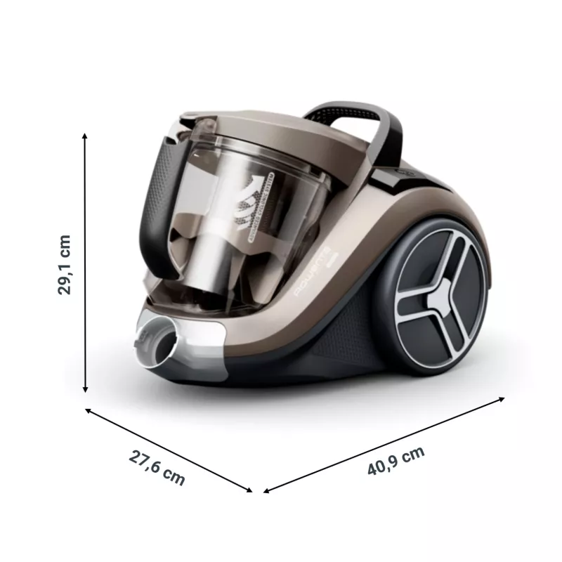 Rowenta Compact Power XXL RO4B50 2.5 L Cikloninis dulkių siurblys Sausas valymas 900 W Be maišelio