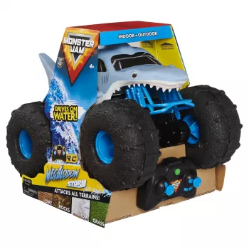 Monster Jam Oficialus Megalodon STORM visureigis nuotoliniu valdymu, 1:15 skalė