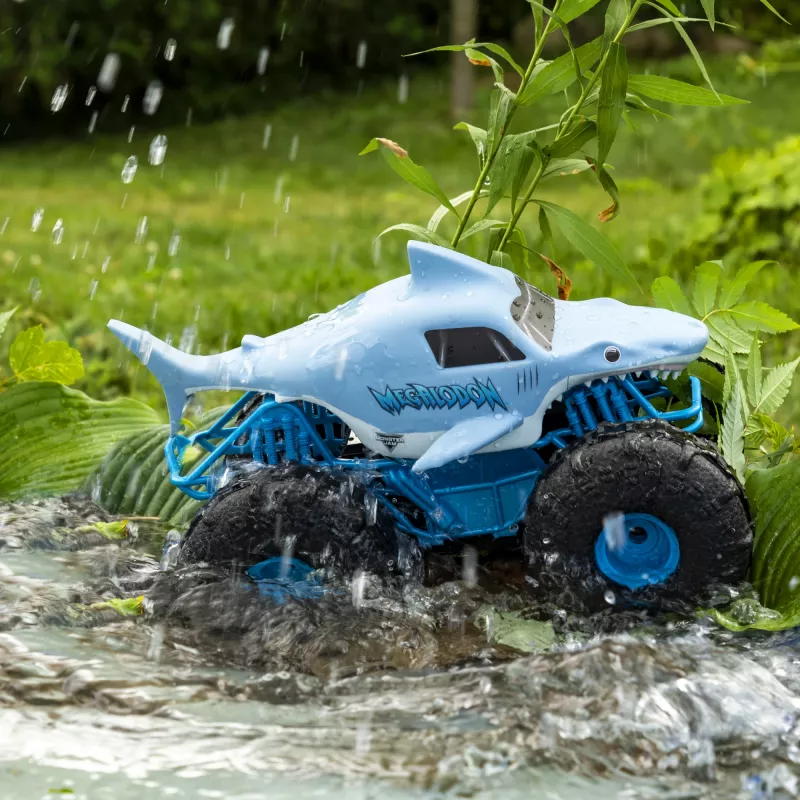 Monster Jam Oficialus Megalodon STORM visureigis nuotoliniu valdymu, 1:15 skalė