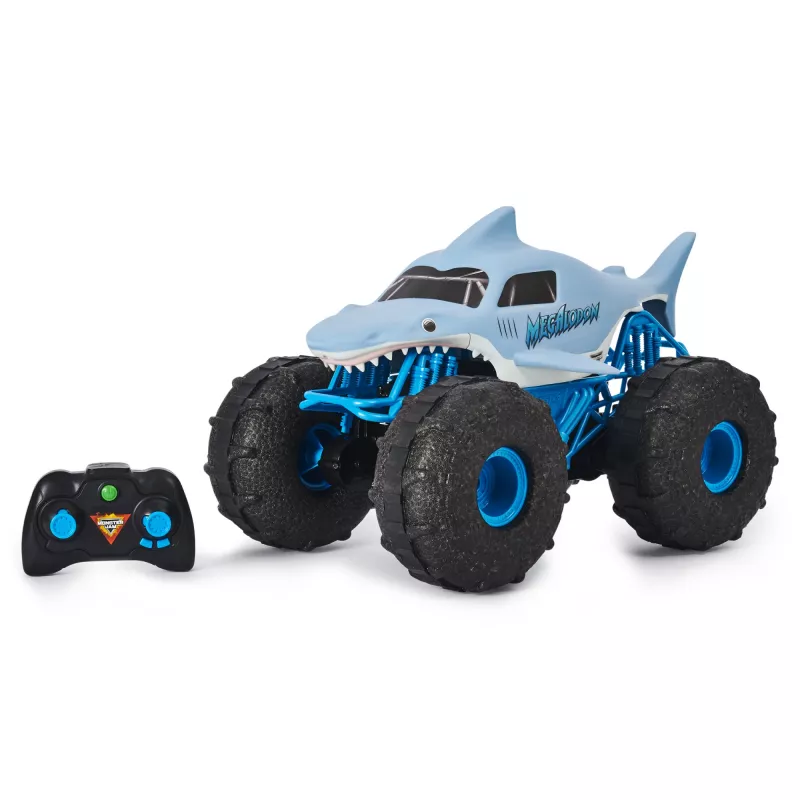 Monster Jam Oficialus Megalodon STORM visureigis nuotoliniu valdymu, 1:15 skalė