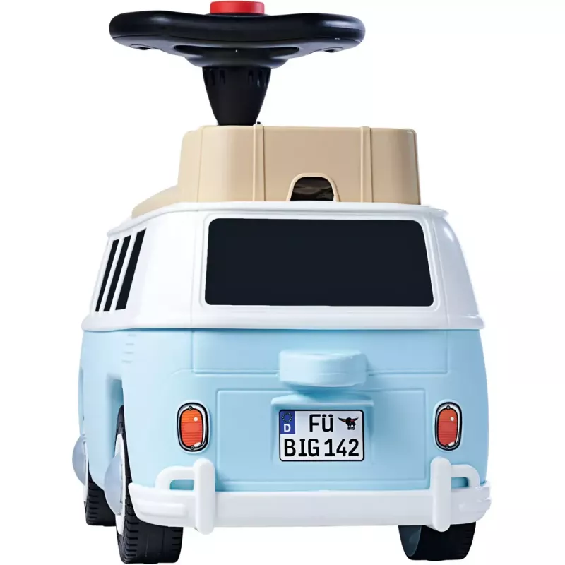 Vaikiškas važinėjantis žaislas BIG Baby VW T1 mėlynas modelis 800055321