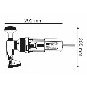 Bosch 0 601 506 103 elektrinės žirklės/žirklinės žirklės 2400 s/min 500 W