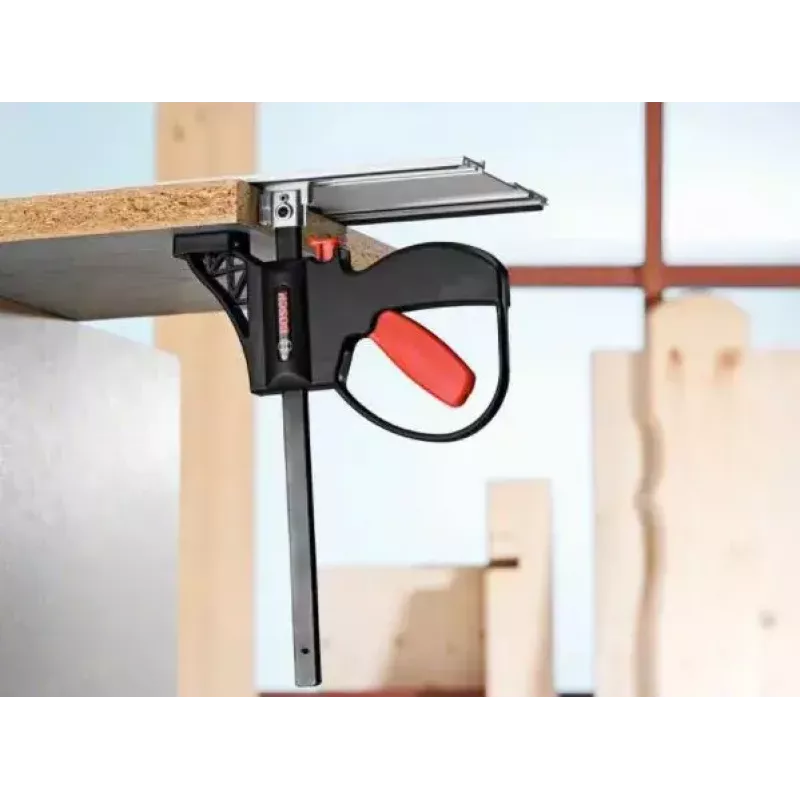 Bosch FSN KZW profesionalūs tvirtinimo spaustuvai kreipiamiesiems bėgiams, 2 vnt., juoda/raudona
