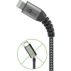 Lightning laidas Wentronic 49267 0,5 m juodai pilkas