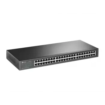 TP-Link TL-SF1048 48 prievadų 10/100Mbps tinklo jungiklis, nevaldomas, Fast Ethernet, montavimas į stovą, 1U
