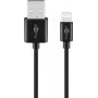 Goobay Lightning USB įkrovimo ir sinchronizavimo laidas 1 m, USB A – Lightning, CE, MFi