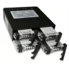 Icy Dock ToughArmor MB994SP-4SB-1 pilno metalo 4 lizdų 2,5 colio SATA HDD ir SSD krepšys išoriniam 5,25 colio lizdui