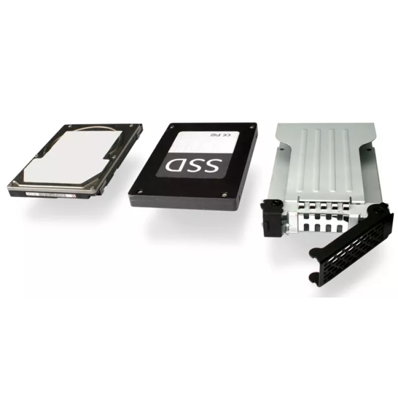 Icy Dock ToughArmor MB994SP-4SB-1 pilno metalo 4 lizdų 2,5 colio SATA HDD ir SSD krepšys išoriniam 5,25 colio lizdui